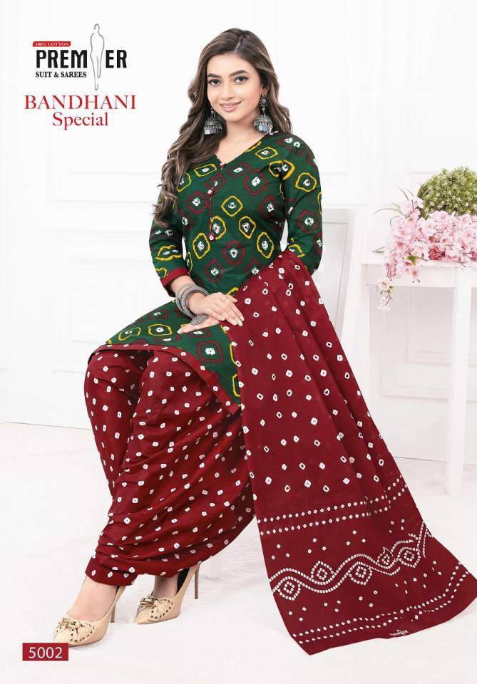 Bandhani Special Vol 5 By Premier Cotton Printed Patiala Readymade Dress Wholesale Price In Surat